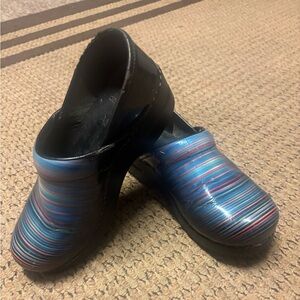 Dansko Striped Mules